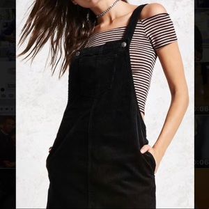 Corduroy Overall Dress
